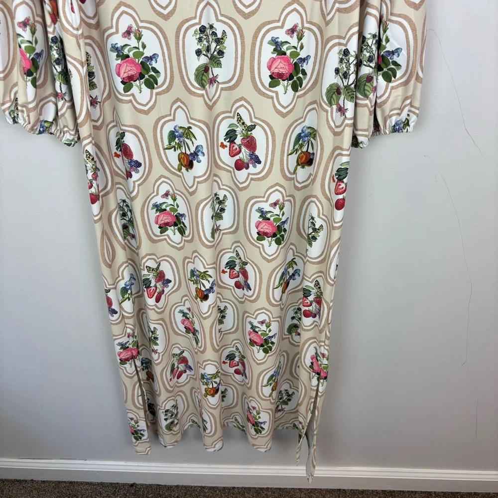 SMITH & QUINN The Brooks Dress Fruit Patch Italian Matte Stretch Fabric - Picture 6 of 9
